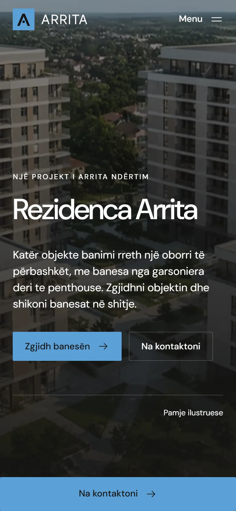 Demo për ndërtim në telefon