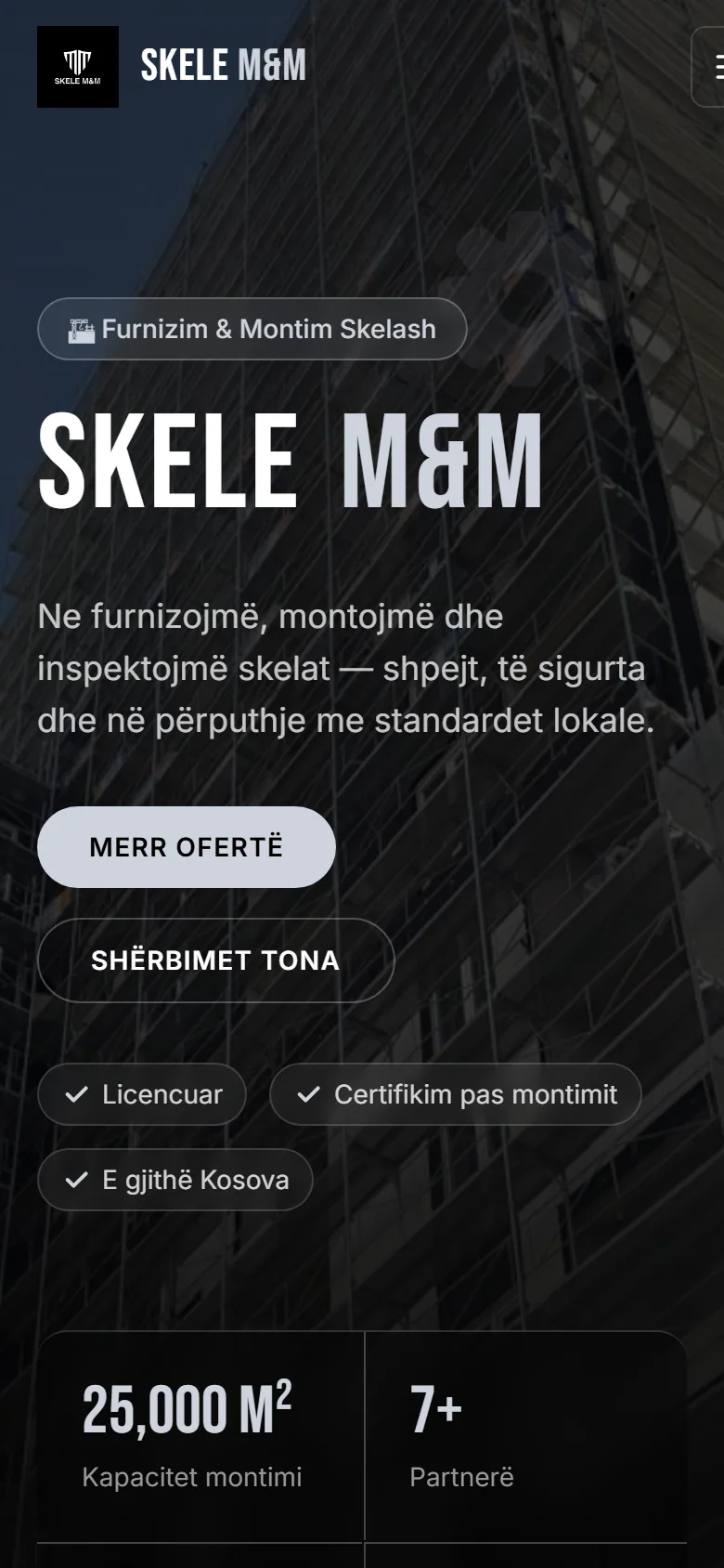 Demo Skele M&M në telefon